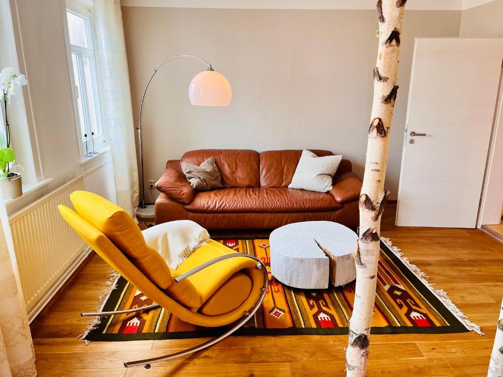 Appartement Kuschelige helle Ferienwohnung 17 Hohe Straße, 99867 Gotha