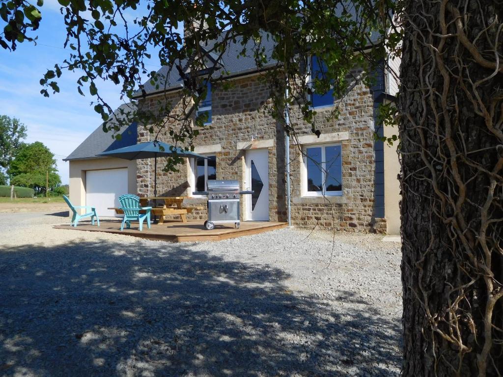 Maison de vacances L'Abri-cottage Le Mesnil Thébault La Landelle, 50540 Isigny-le-Buat