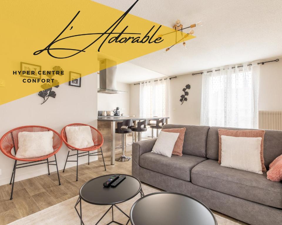Appartement L'adorable Confort & Central 9 Rue Saint-Adjutor, 63000 Clermont-Ferrand