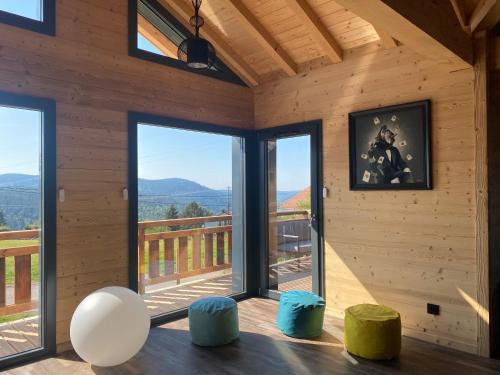 L'ADRET DU TEMPS CHALET 10 PERSONNES 170m2 Gérardmer france