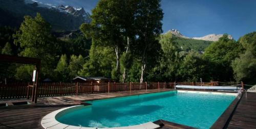 L'Aigle - Studio with swimming pool facing the Meije La Grave france