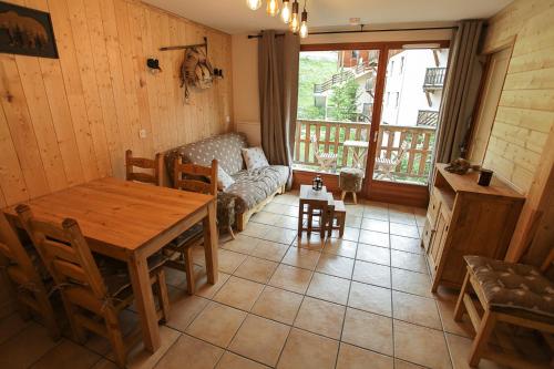 L'Alpin- Appartement 2ch au pied des pistes- tarif lits faits et linge de toilette compris Aussois france