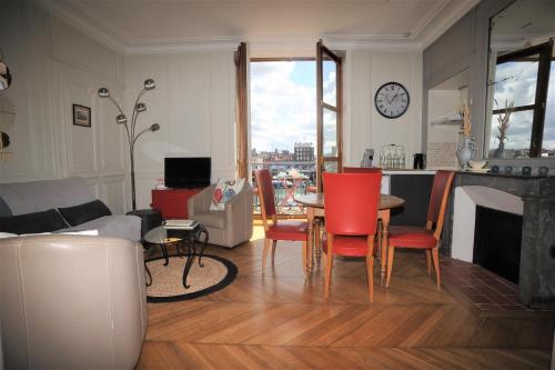 Appartement L'Anvers vue port de plaisance 47 Quai Henri IV Dieppe