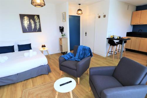 L'ECRIN Logement tout confort wifi, centre-ville, parking privé Vannes france