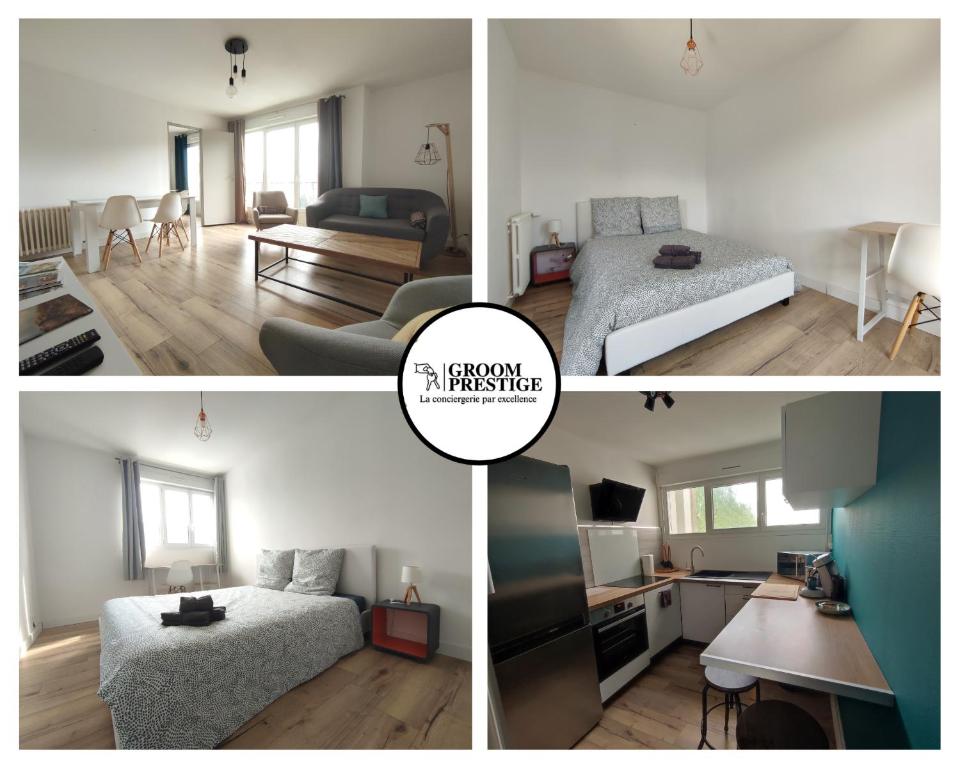 Appartement L'Esprit Tranquille - Profitez en ensemble ! 11 Rue la Bruyère, 22000 Saint-Brieuc