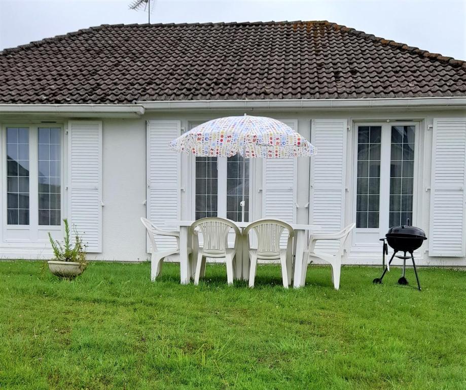 Maison de vacances L'Opaline, Jolie Maison avec Jardin 6 pers,10km Honfleur, linge et internet inclus 367 Rue Louis Gillain, 27210 Beuzeville