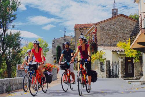 Maisons de vacances L'Oustaou du Luberon et SPA La Tuiliére Bp11 Villelaure