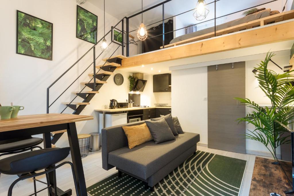 Appartement L'Urbain Vitry - Studio avec mezzanine en hyper centre 16 Rue Croix Baragnon, 31000 Toulouse