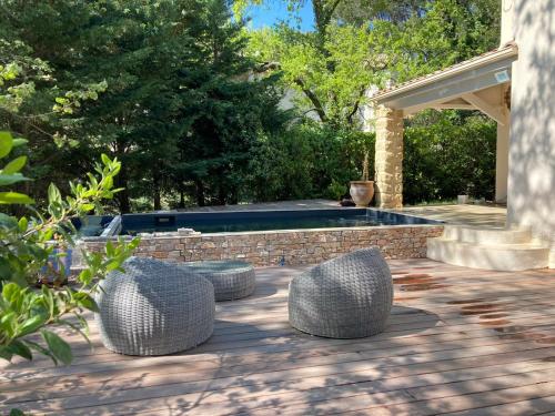 Villa La Balouvière 99 Rue Ferdinand Buisson Laudun-l\'Ardoise