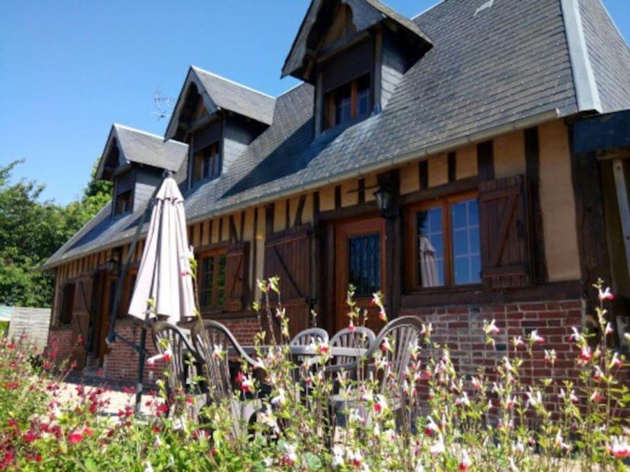 Maison de vacances La bergerie, cottage normand 5 pers. avec piano 161 L'Église, 27560 Épreville-en-Lieuvin