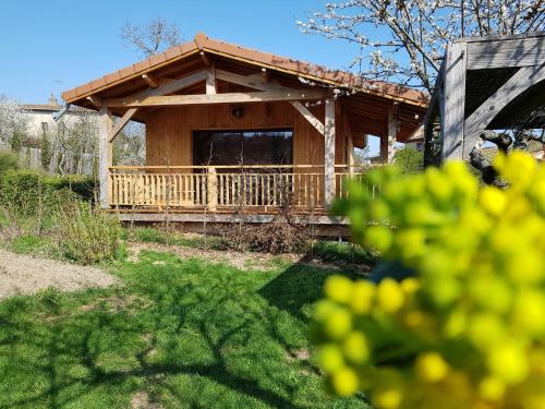 La cabane du jardin Bongheat france