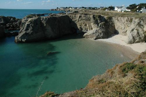 La cabine de plage Batz-sur-Mer france