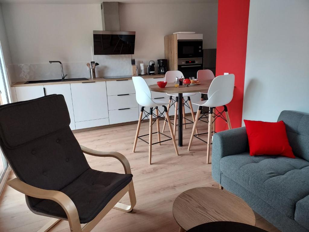 Appartement La Clé du Chesnot 62 Rue de la croix du Chesnot, 50220 Saint-Quentin-sur-le-Homme