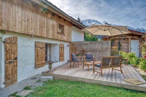 Appartement La clefs des Champs appartement au RDC 383 Route des Contamines Saint-Gervais-les-Bains