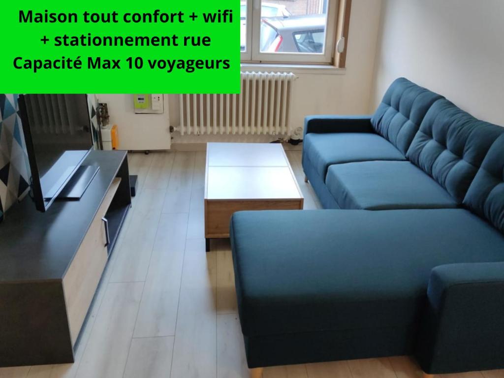 Maison de vacances La cosy house Tourcoing 168 Rue de Gand, 59200 Tourcoing