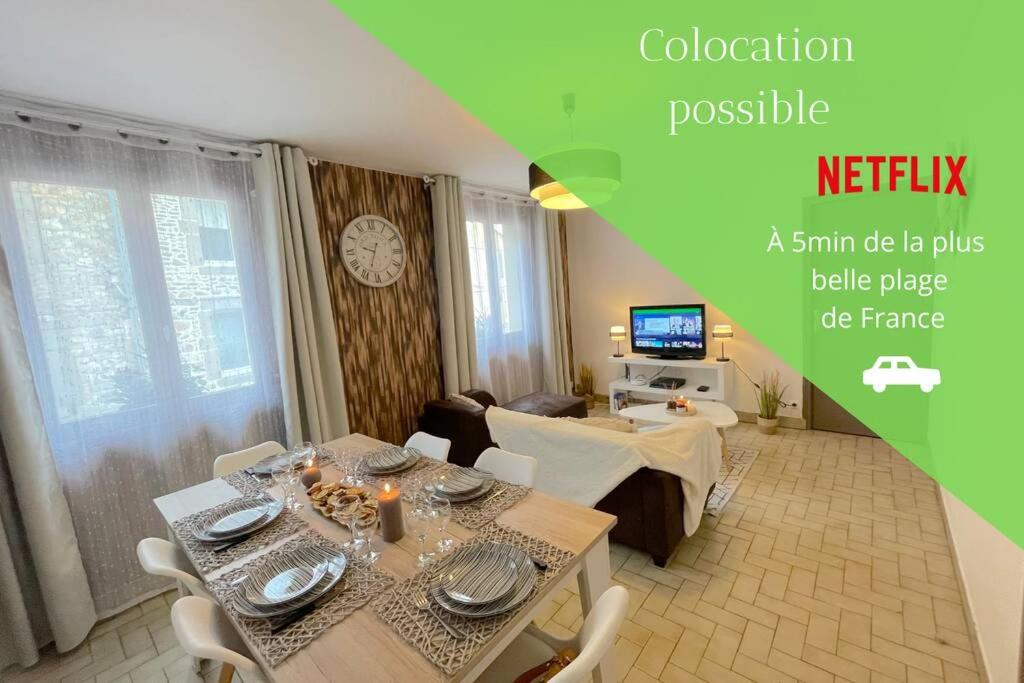 Maison de vacances La Forgette - Netflix - PS4 - Cosy 11 Rue de la Forgette, 50340 Les Pieux