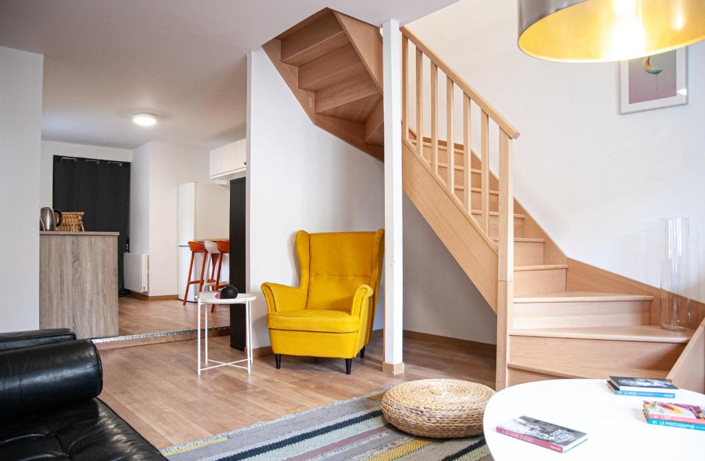 Maison de vacances La French House Rouen - calme & chaleureux 47 Rue du Contrat social, 76000 Rouen