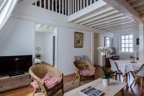 Appartement La Grande Cabane - 2 bedrooms - 2 bathrooms - 90m2 - full center 18 place hamelin Honfleur