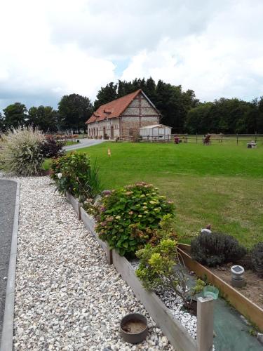 la grange aux hortensias Thiergeville france