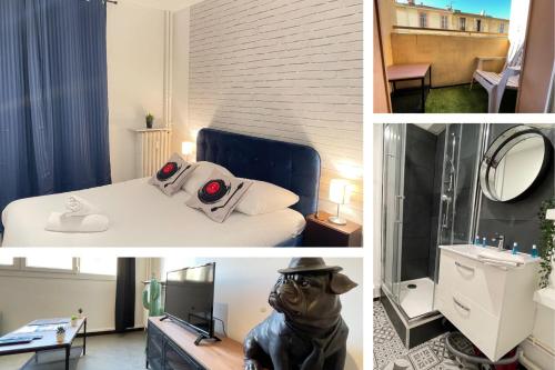 La Loge - Joli T2 proche Longchamp / Centre-ville et Gare - Wifi Netflix Marseille france