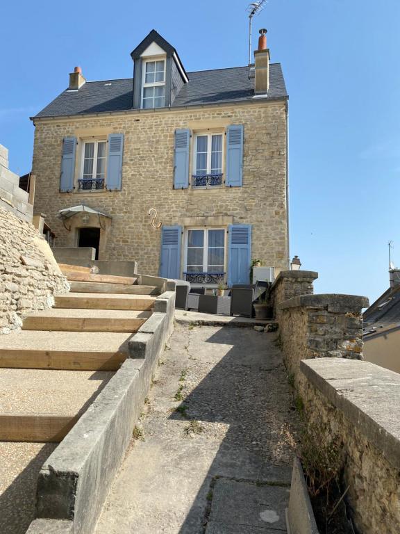 Maison de vacances La Maison Bleue 16 Rue du Phare, 14520 Port-en-Bessin-Huppain