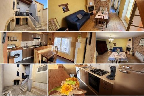 LA MAISON BLEUE- SEJOUR FAMILiAL ET PRO- GRANDE CAPACITE - WIFI - PARKING PROCHE GRATUIT Saint-Geniès-de-Comolas france