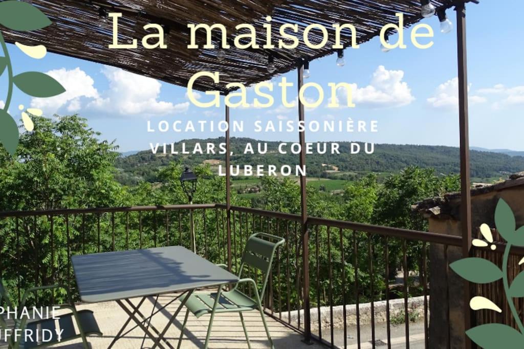 Maison de vacances La maison de Gaston au cœur du Luberon 55 Rue des Eymieux, 84400 Villars