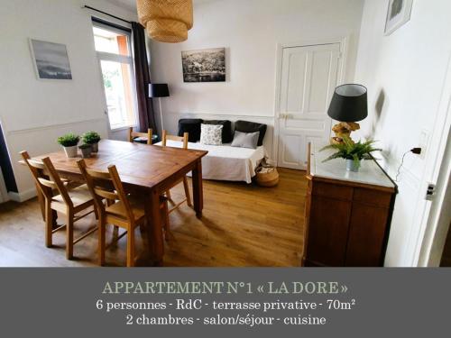 Appartements La Maison des Familles 10 appartements 27 avenue des Belges Le Mont-Dore