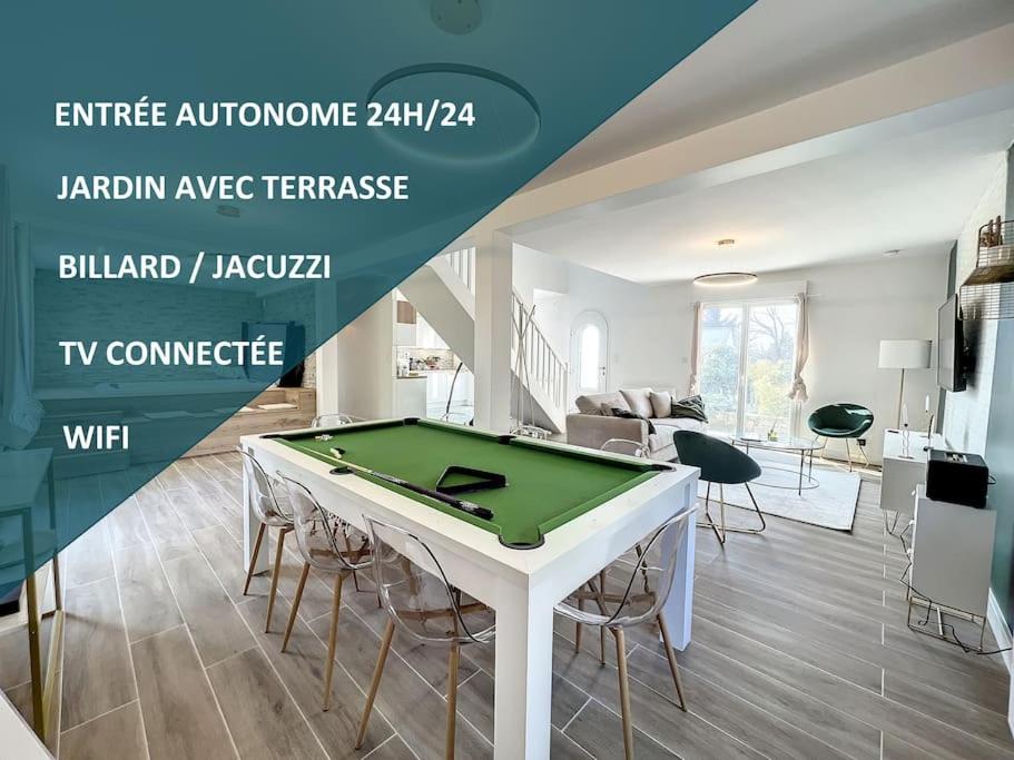 Villa La Maison Du Val : Jacuzzi - Billard - Jardin - Standing - Wifi- Parking 13 Rue René Descartes, 56460 La Chapelle-Caro