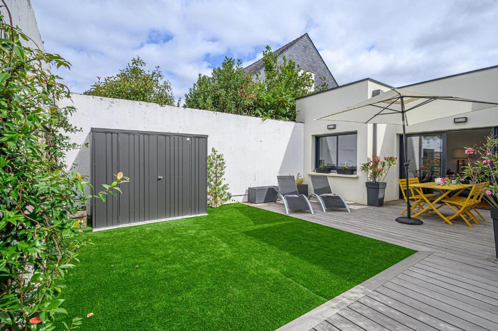 Maison de vacances LA P'TITE VANNETAISE - Petite maison au bord de l'eau à Conleau avec vélos 136,avenue Maréchal Juin, 56000 Vannes