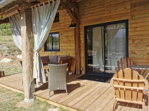 La Peyregoune, logement en pleine nature Blieux france