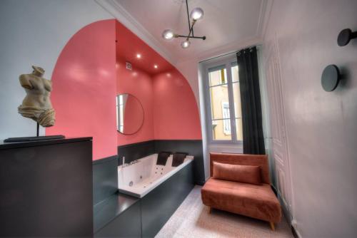 La Suite en Rose - Spa - Brotteaux Lyon france