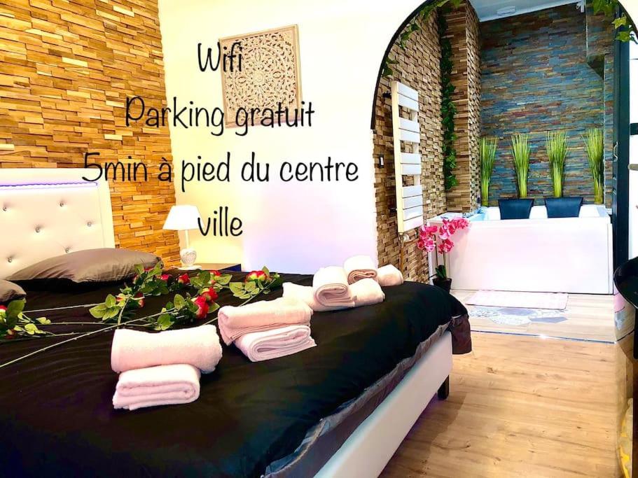 Appartement La suite romantique Jacuzzi,parking gratuit,centre 29 Rue Auguet, 89100 Sens