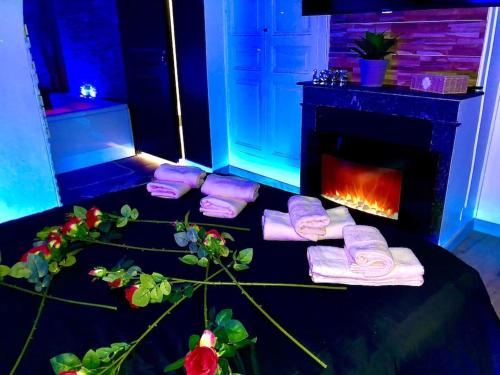 La suite romantique Jacuzzi,parking gratuit,centre Sens france