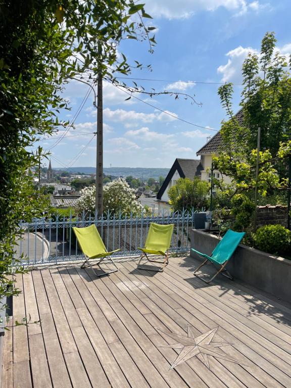Maison de vacances La terrasse 18 Rue Ernest Lesueur, 76130 Mont-Saint-Aignan