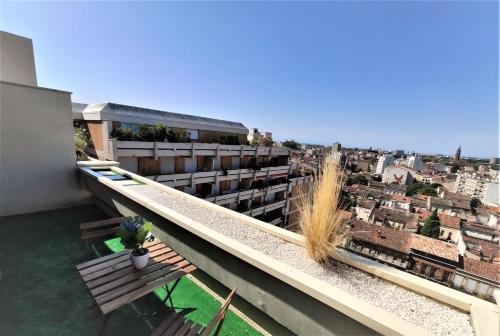 Appartement LA TERRASSE DE GATSBY - VUE WOW - Netflix 23 Boulevard Bonrepos Toulouse