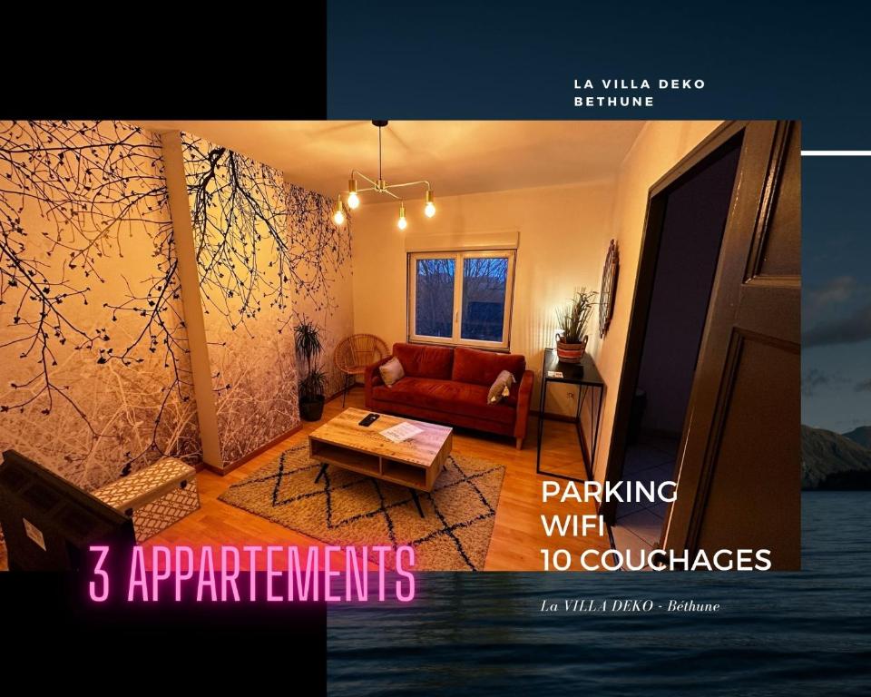 Maison de vacances La VILLA DEKO 18 Rue Jules Guesde, 62660 Beuvry