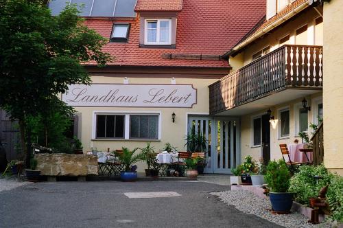 Maison d'hôtes Landhaus Lebert Restaurant Schlossstr. 8 Windelsbach