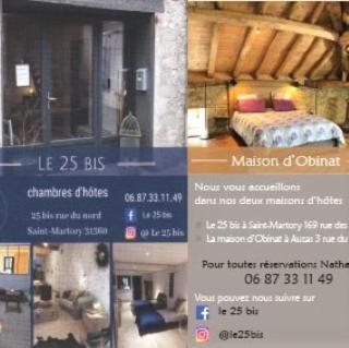 B&B / Chambre d'hôtes le 25bis 25 rue du nord Saint-Martory