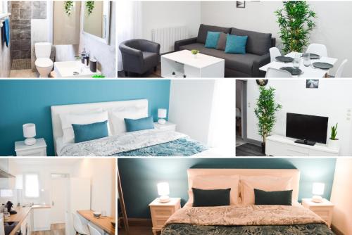 Appartement Le Blue St Léon : 2 pièces COZY Lit King Size WIFI 19 Rue Saint-Léon Colmar