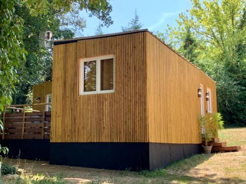 Le bon cottage Bungalow cocooning Wooden deck Cénac-et-Saint-Julien france