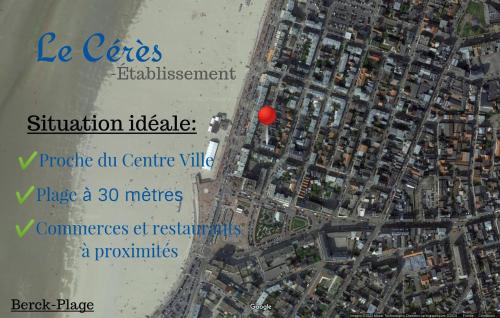 LE CÉRÈS 3 - Balcon Vue Latérale Mer, 30M Plage, Lumineux&Proche Centre Berck-sur-Mer france