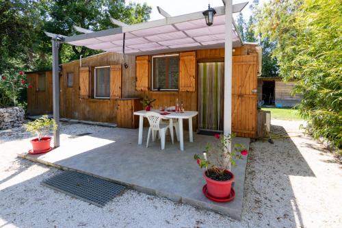 Maison de vacances Le Chalet de l'Uzège - Piscine, détente et ballades 230 Route du Puget Belvézet