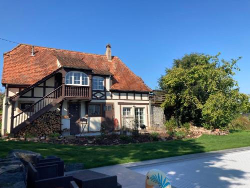 Le Clos d’Azel - Le gîte du cocher avec piscine Flexbourg france