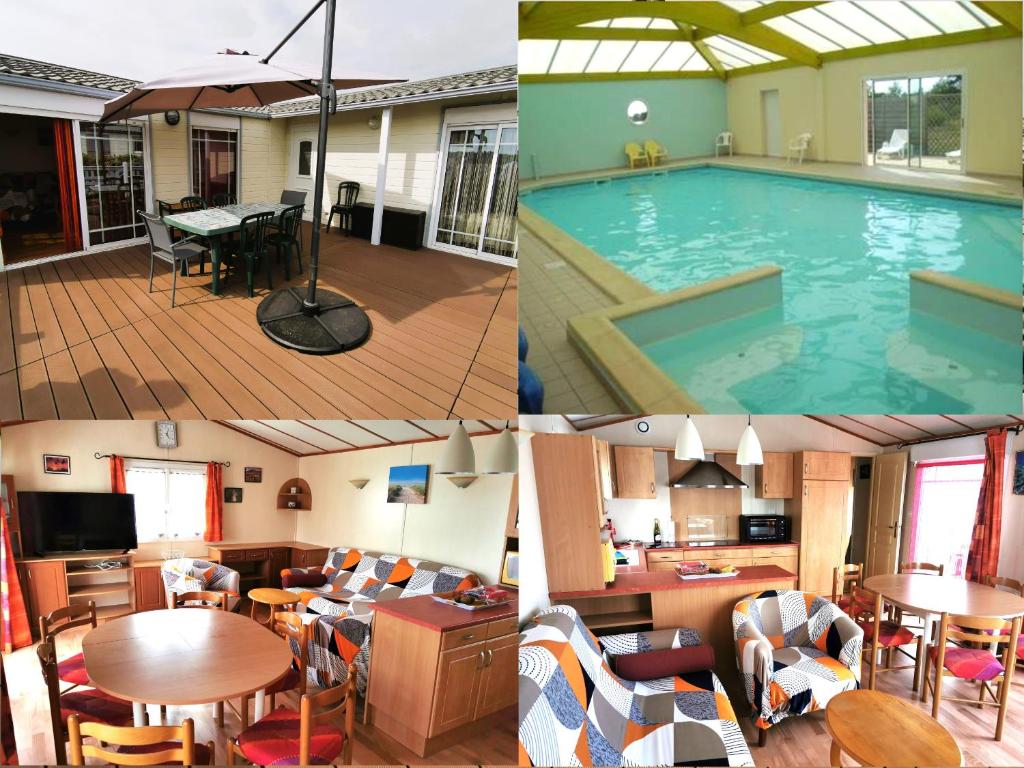 Maison de vacances Le Cocon des Dunes - piscines chauffees Rue du Calvaire, 12, 85470 Brem-sur-Mer