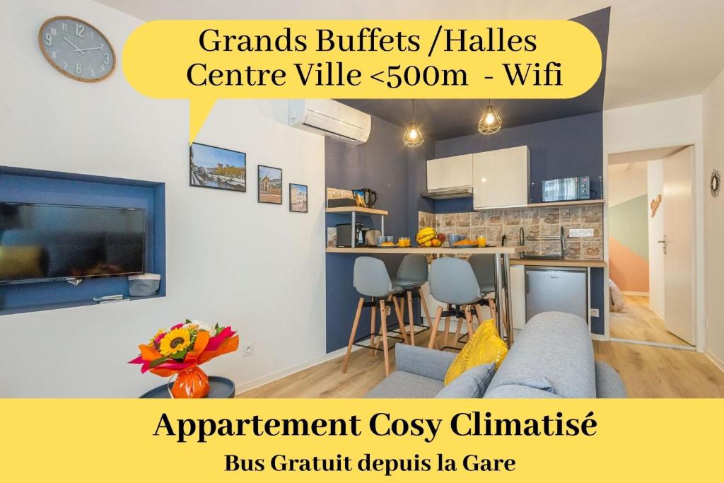 Appartement Le Cosy Narbonnais 2 Rue Vauban, 11100 Narbonne