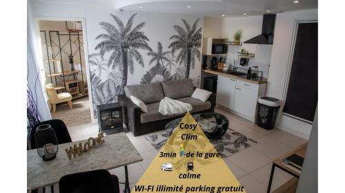 Le COSY Toulouse 3 min de la Gare à pieds Parking gratuit calme Toulouse france