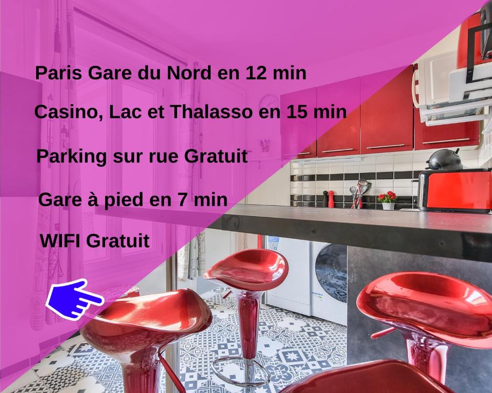 Appartement Le Cottage de Montmorency - Le Cerisier - 42 Boulevard de Montmorency, 95170 Deuil-la-Barre