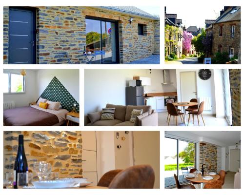 Le cottage Saint Vincent-centre ville-wifi-parking- Apparthotellagacilly La Gacilly france