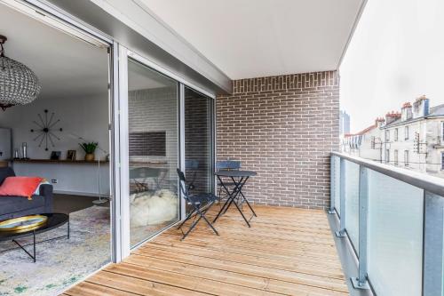 Appartement Le Cours Bastille - avec terrasse en bail mobilité 32 rue de la Bastille Nantes